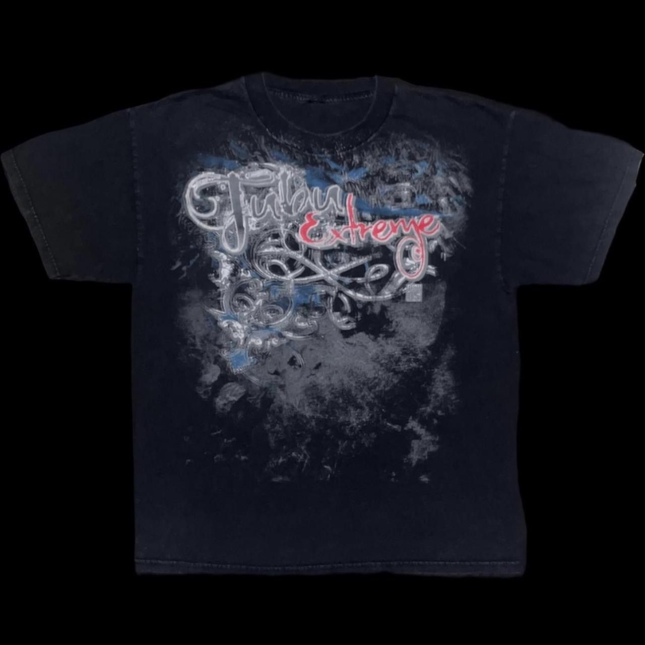 Fubu × Vintage 2000s Y2K Fubu Extreme Emo Cyber Mall Goth Tee Size US L / EU 52-54 / 3 - 3 Thumbnail