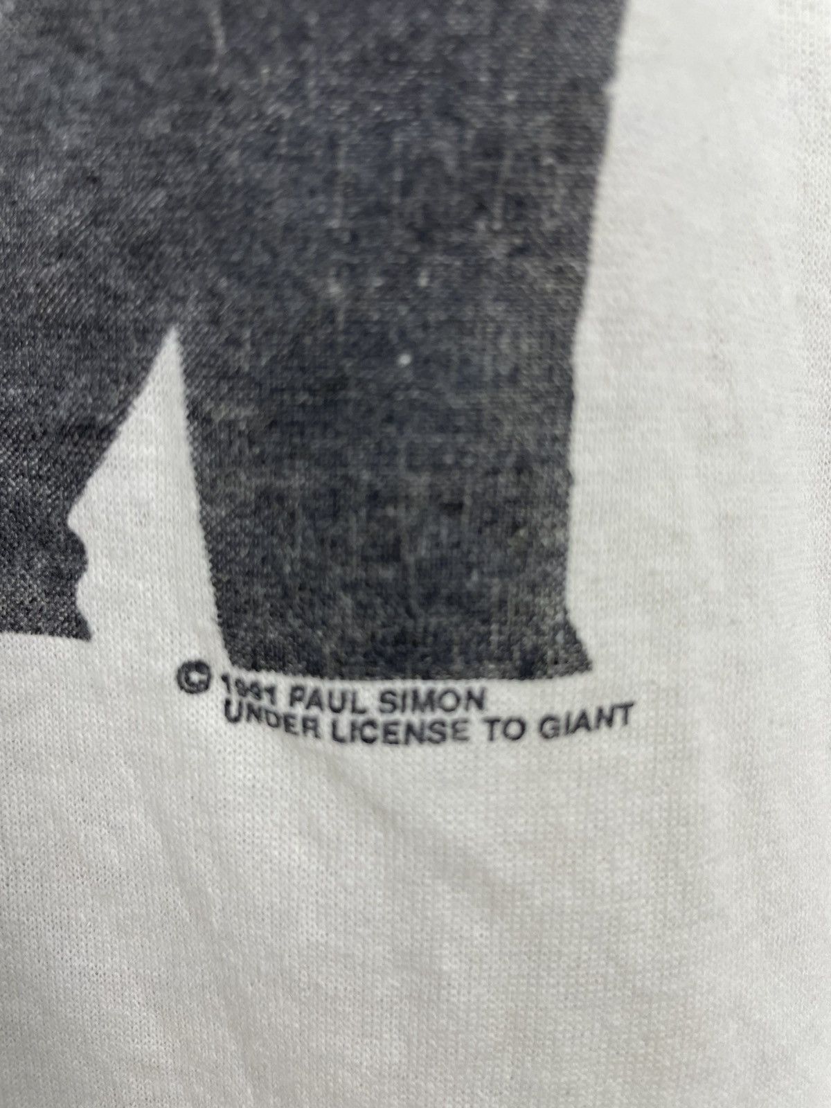 Band Tees Vintage 90s Paul Simon Born At The Right Time t shirt Size US XL / EU 56 / 4 - 5 Thumbnail