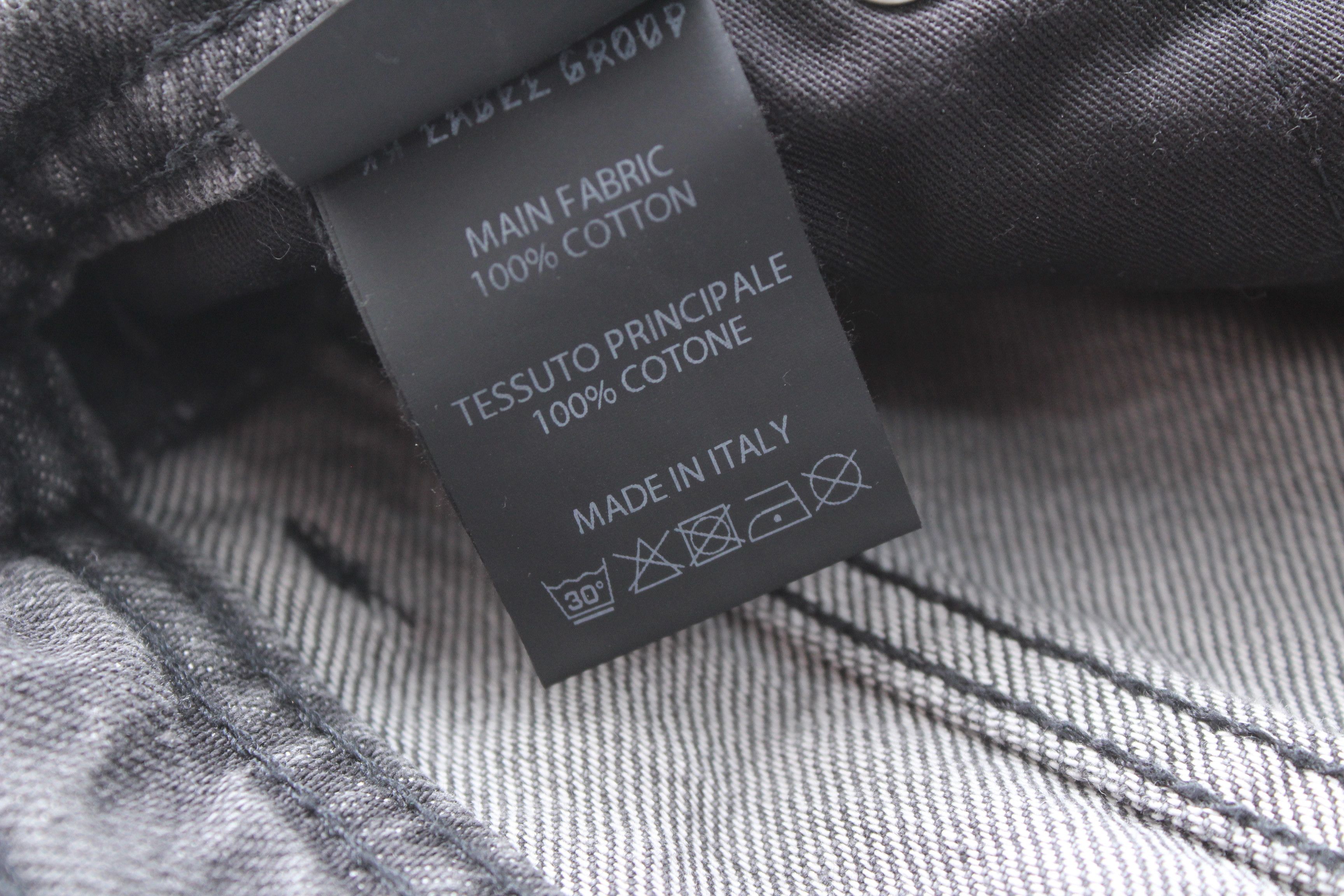 44 LABEL GROUP 44 Label Group Skyscraper Straight Leg Grey Jeans 44 Kobosil Size US 28 / EU 44 - 8 Thumbnail