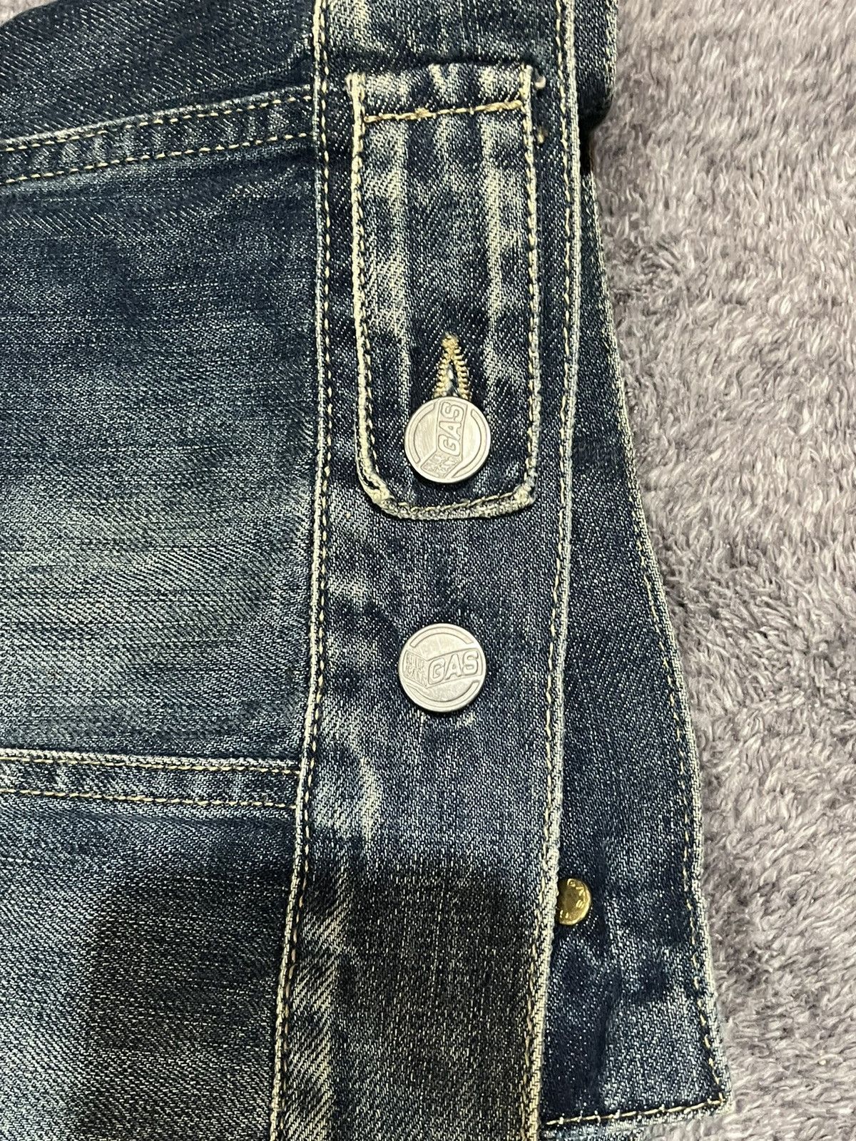 GAS Vintage GAS Denim Jacket Size US L / EU 52-54 / 3 - 5 Thumbnail