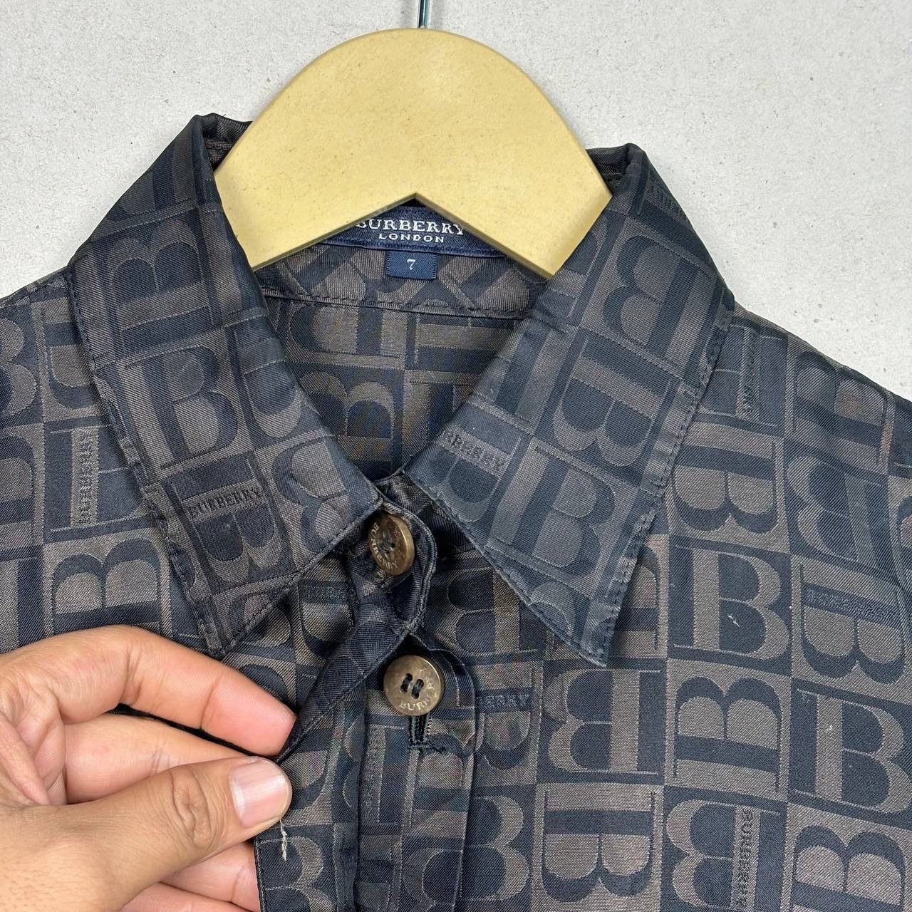 Burberry Burberry Monogram Dress Shirt Size S / US 4 / IT 40 - 8 Thumbnail