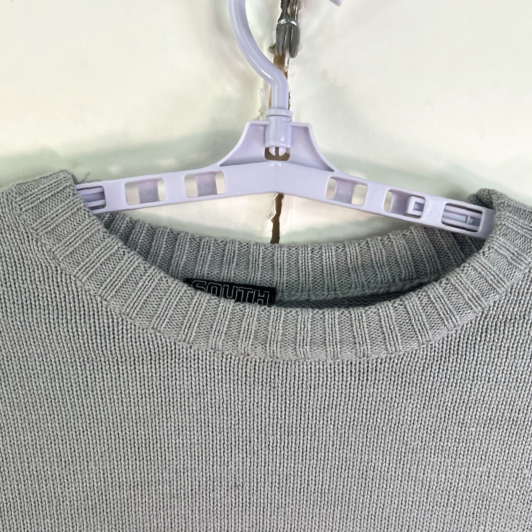 Southpole Vintage Southpole Y2K Stripe Sweater Men's M Gray Knit 90s Casual Size US M / EU 48-50 / 2 - 4 Thumbnail