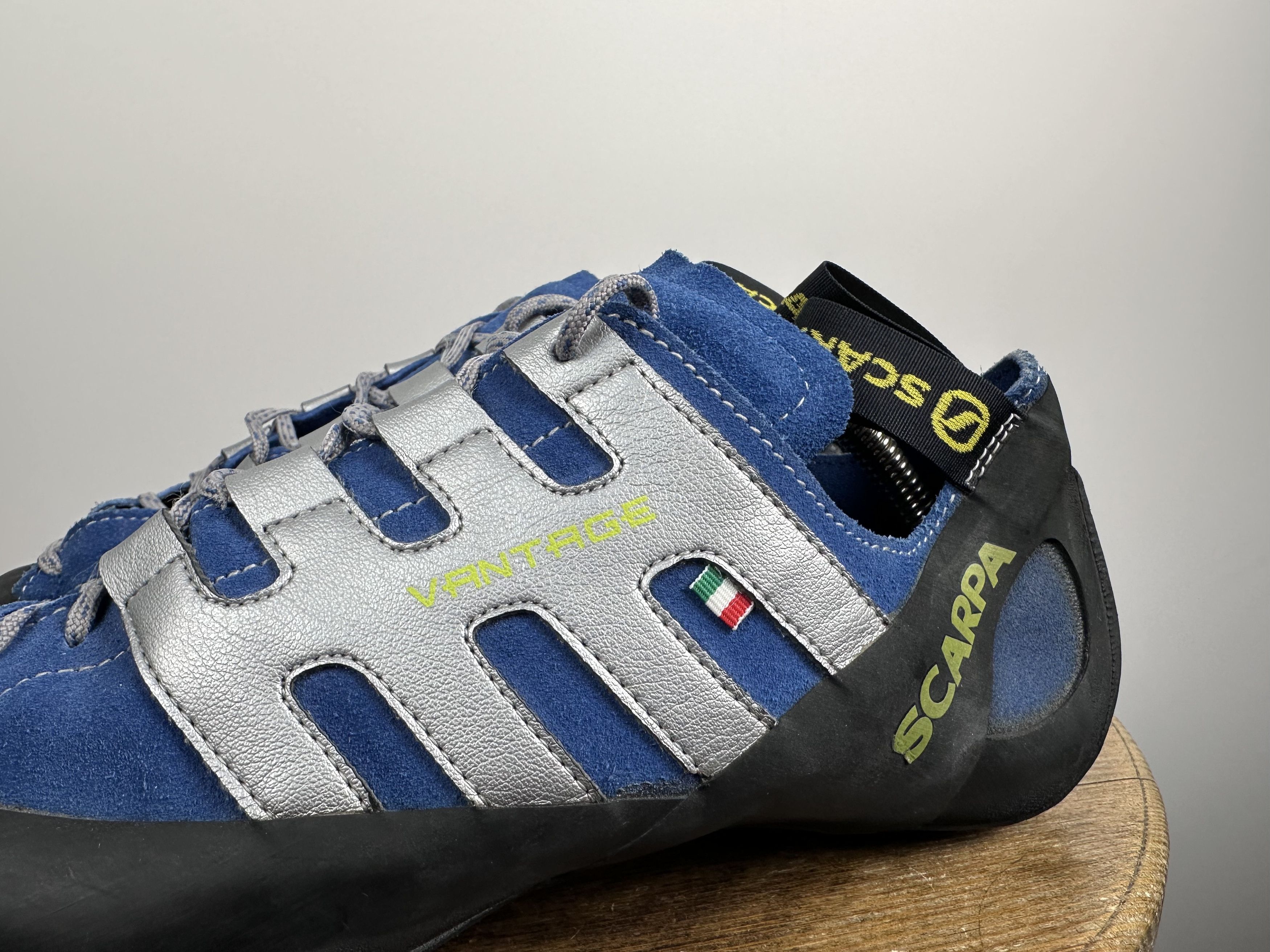 Scapa Sports Scarpa Vantage Rock Climbing Shoes Size US8 Bouldering Blue Size US 8 / EU 41 - 2 Thumbnail