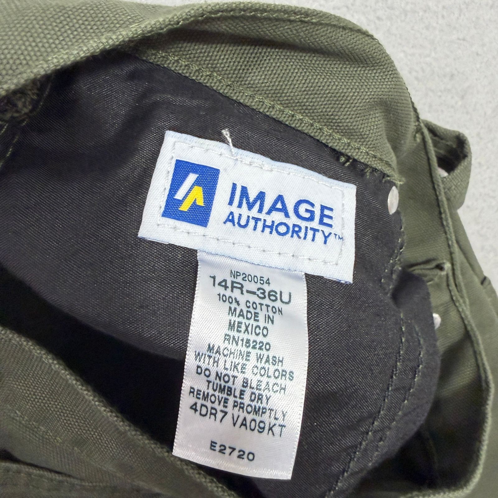Vintage Image Authority Canvas Double Knee Carpenter Pants Men's 36R Size US 36 / EU 52 - 5 Thumbnail