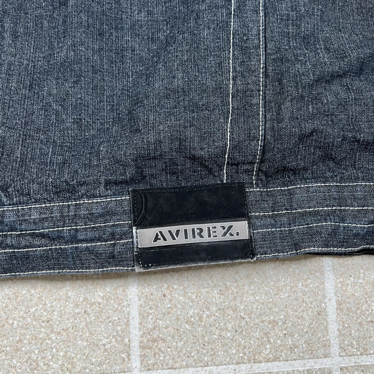 Avirex Vintage Avirex Denim Jacket Men 3XL Blue Baggy Y2K lJean Size US XXL / EU 58 / 5 - 8 Thumbnail