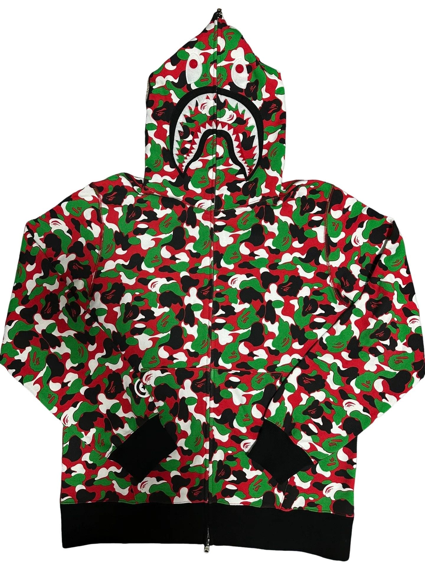 Bape Bape Multicolor Shark Hoodie 2XL Size US XXL / EU 58 / 5 - 1 Thumbnail