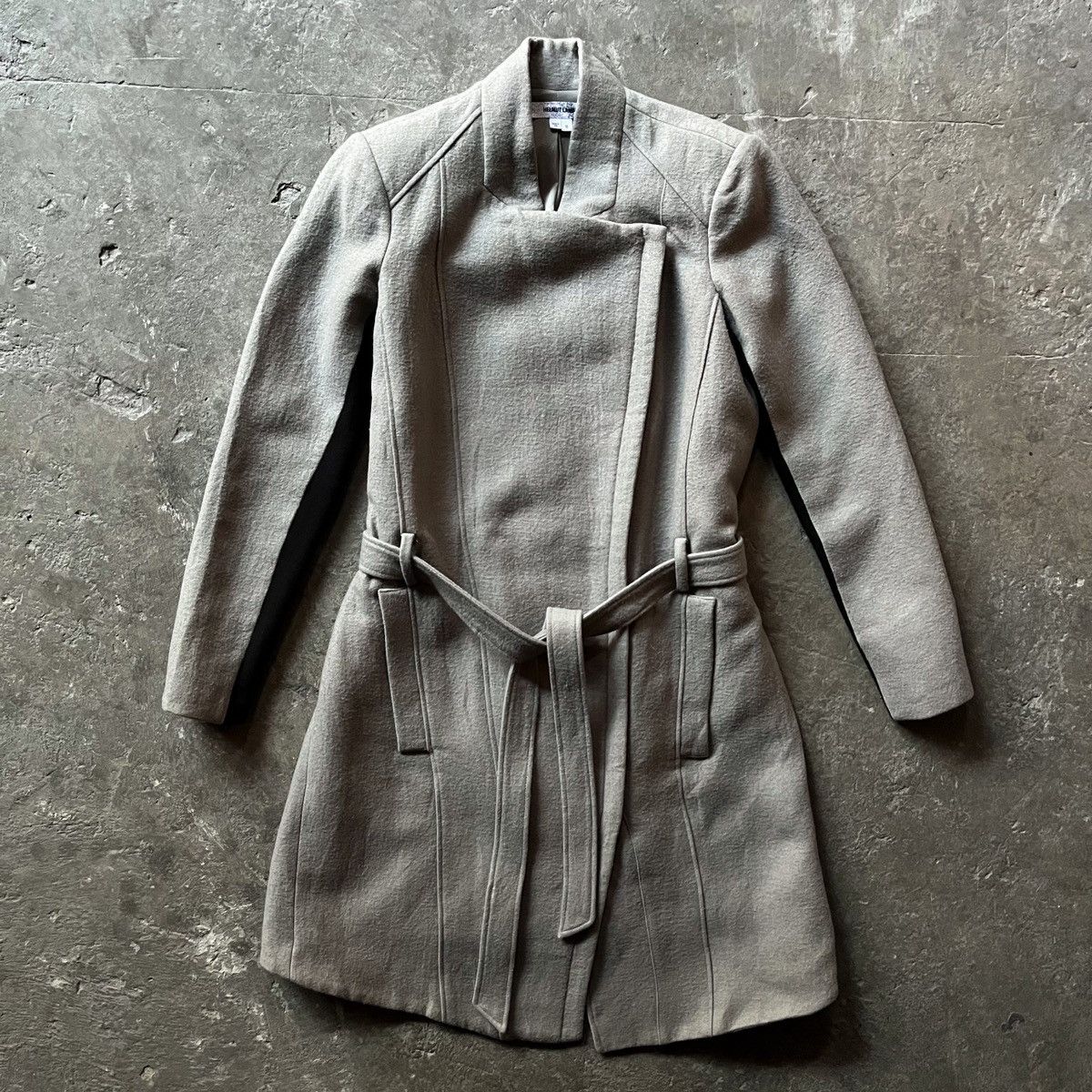 Helmut Lang Helmut lang wool biker coat jacket Size S / US 4 / IT 40 - 4 Thumbnail