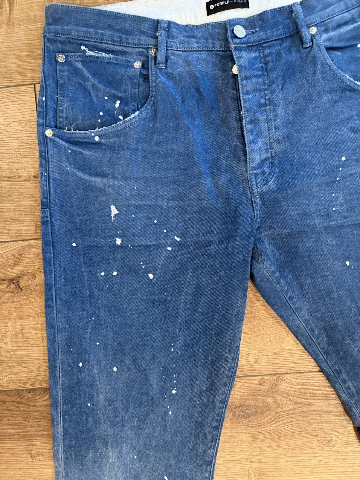 Purple Brand Purple Brand Gradient Fade Denim Size US 40 / EU 56 - 3 Thumbnail