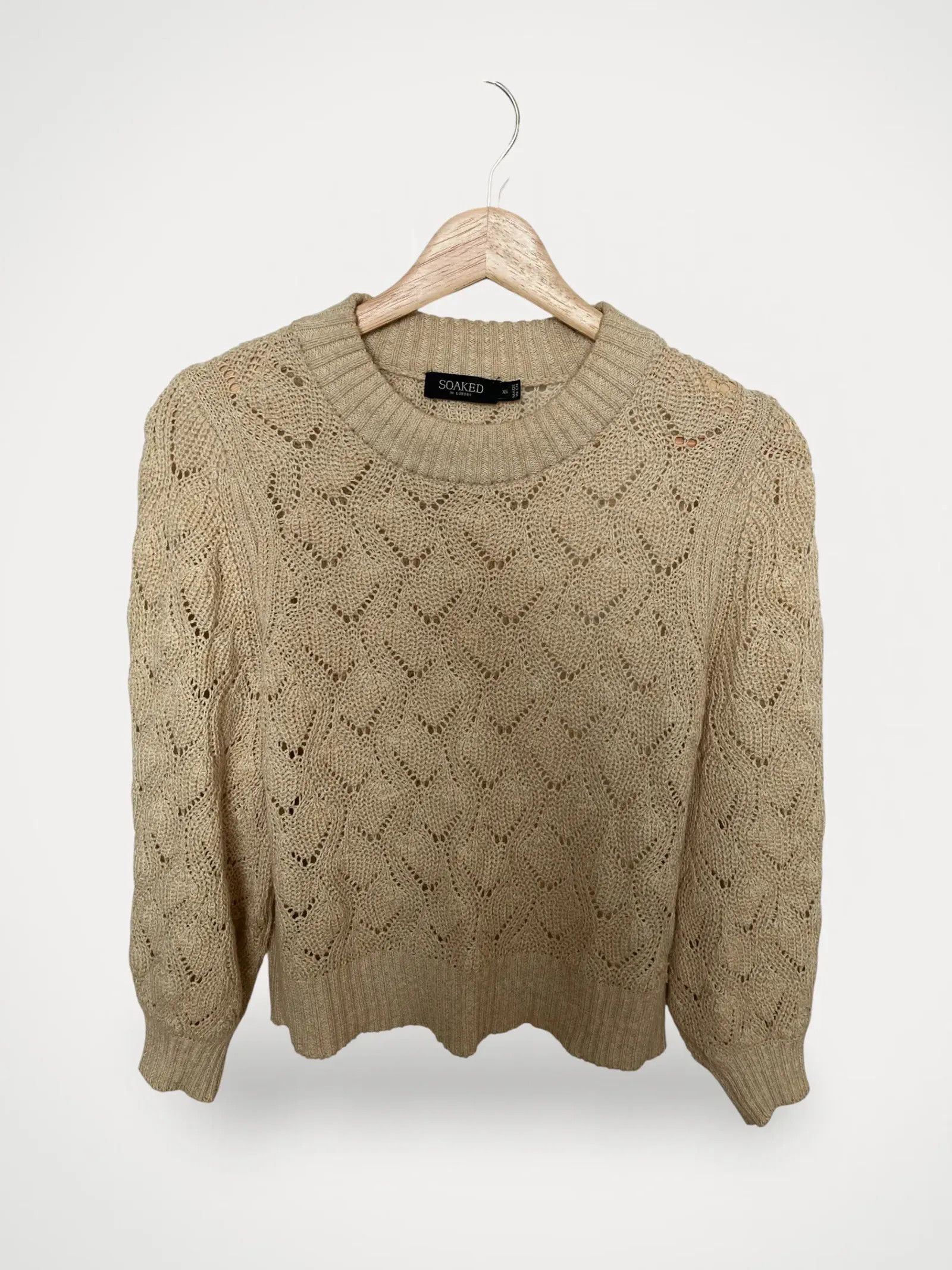 Other Soaked In Luxury SLPointapullover 3/4 Sweater Size XS / US 0-2 / IT 36-38 - 1 Thumbnail