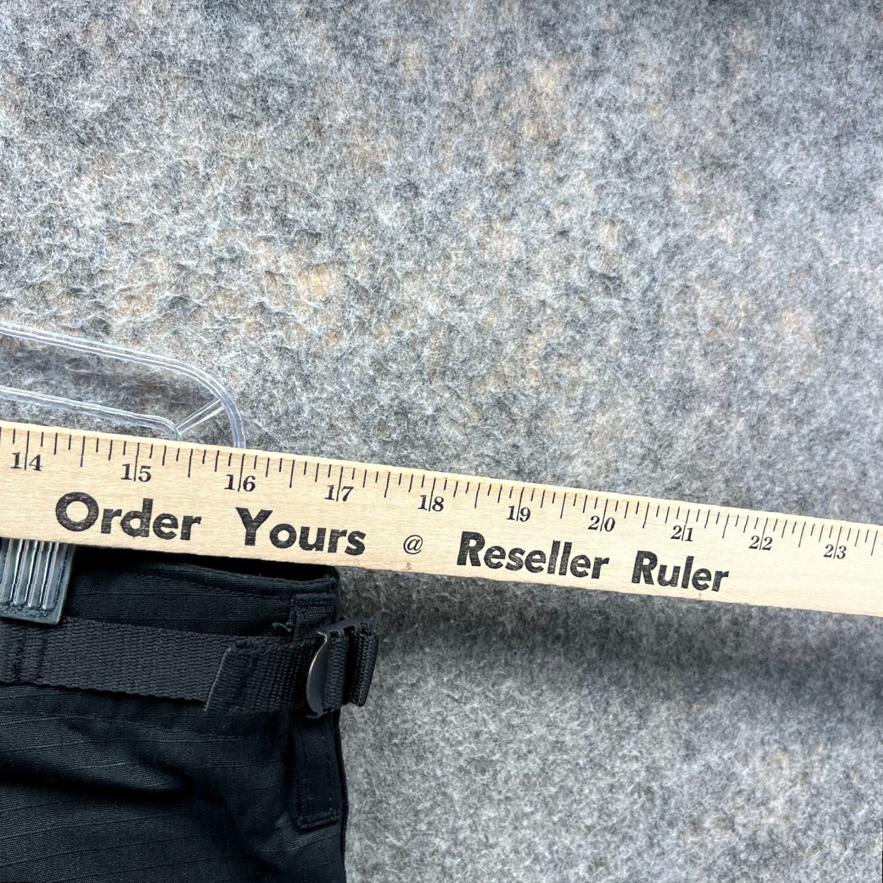 Vintage Tact Squad Pants Men Cargo Police Combat Ripstop Polyester Black NEW Size US 31 - 4 Thumbnail