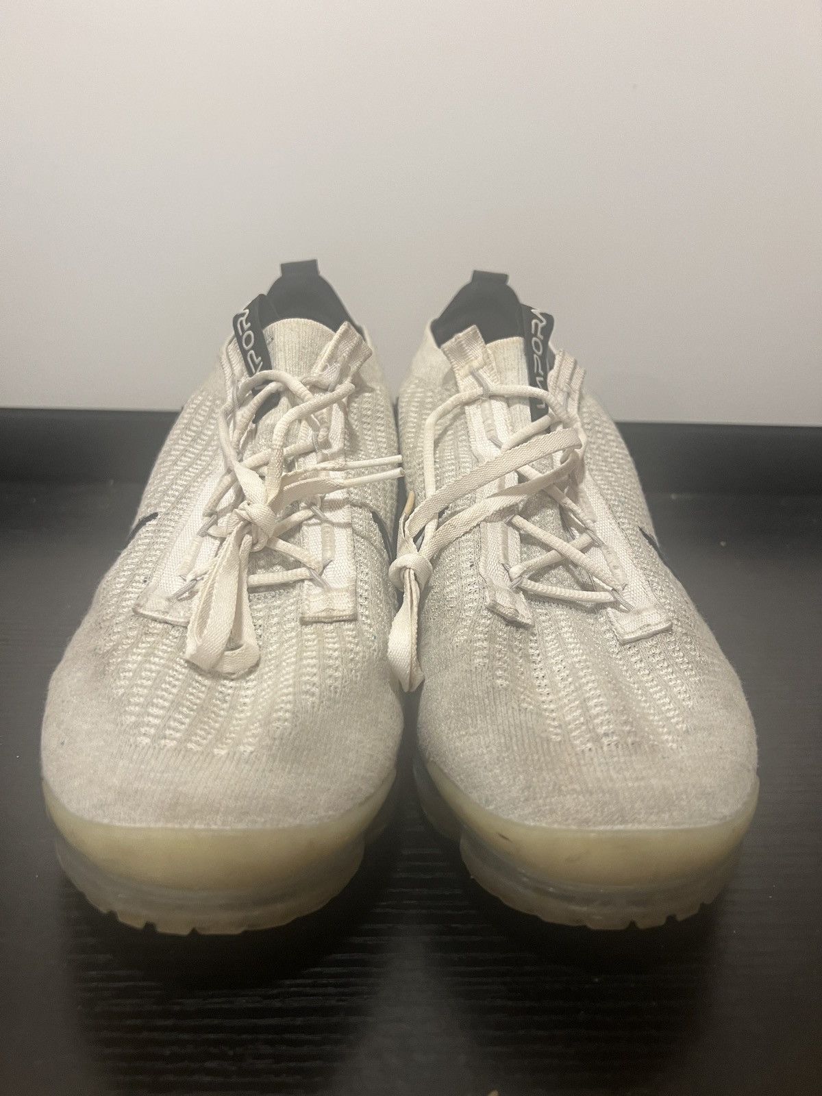 Nike SIZE 14 - Nike Air Vapormax 2021 FlyKnit Gray White Black Size US 14 / EU 47 - 2 Thumbnail