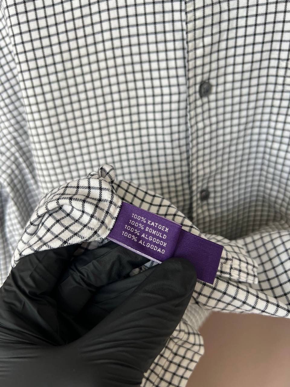 Ralph Lauren Purple Label Ralph Lauren Purple Label Check Button Up Shirt Mens Size L Size US L / EU 52-54 / 3 - 11 Thumbnail