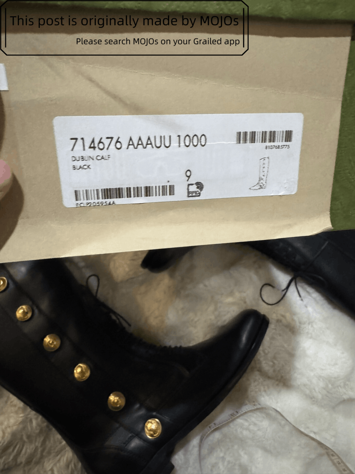 Gucci Sz 9 Gucci Dublin Calf Boots mojos5442 Size US 9 / EU 42 - 6 Thumbnail