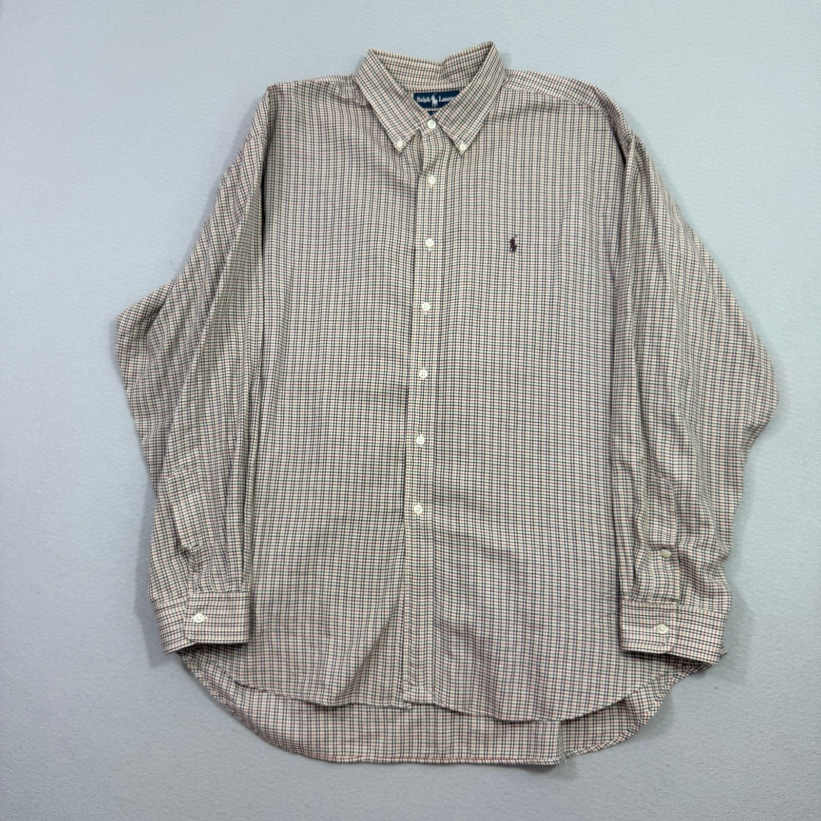 Polo Ralph Lauren Polo Ralph Lauren Black Button Down Shirt 2XL Multicolor Size US XXL / EU 58 / 5 - 2 Thumbnail
