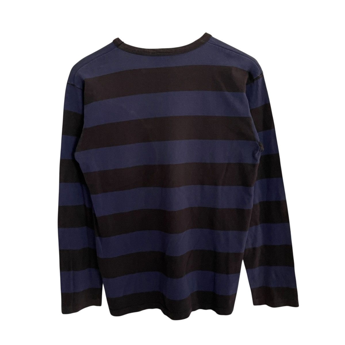 agnes b. Vintage Agnes B Homme Stripe Long Sleeve T-shirt Size L / US 10 / IT 46 - 8 Thumbnail