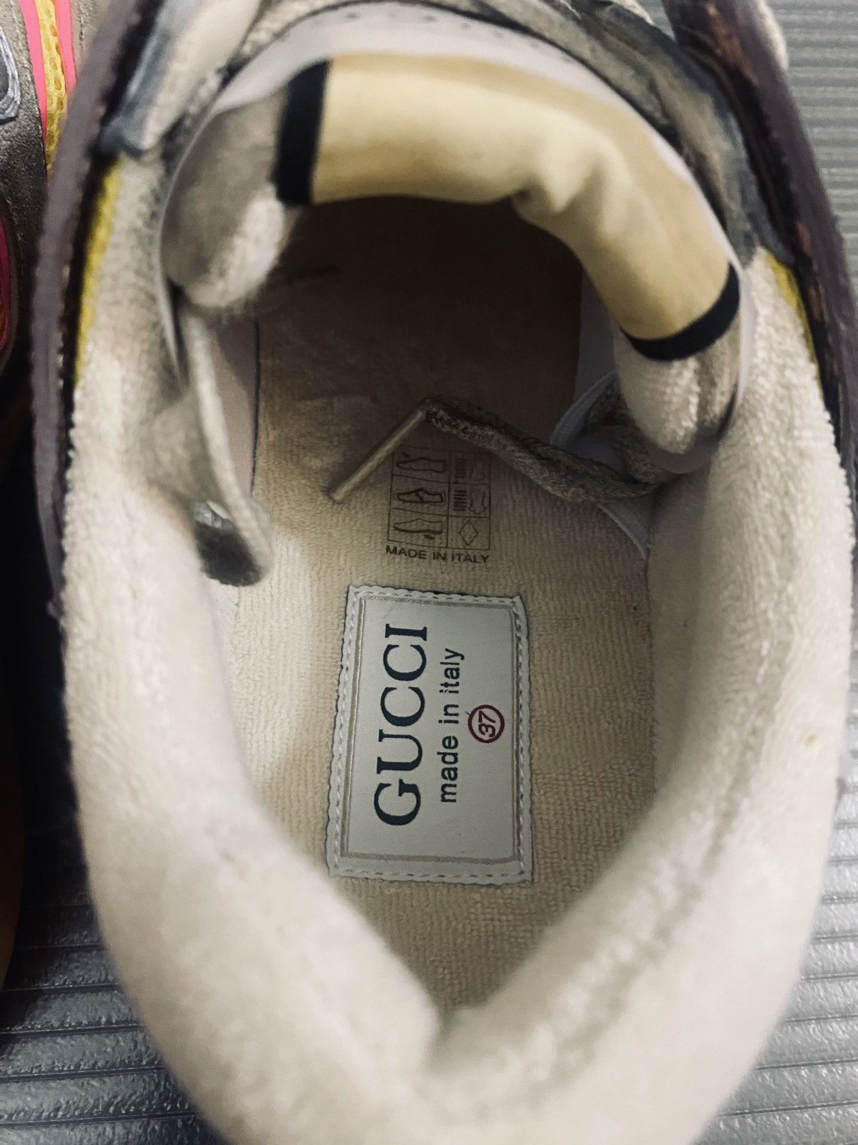 Gucci Gucci 🇮🇹 Tejus Lux Calf Ultrapace sneakers 7 NEW Size US 7 / IT 37 - 2 Thumbnail