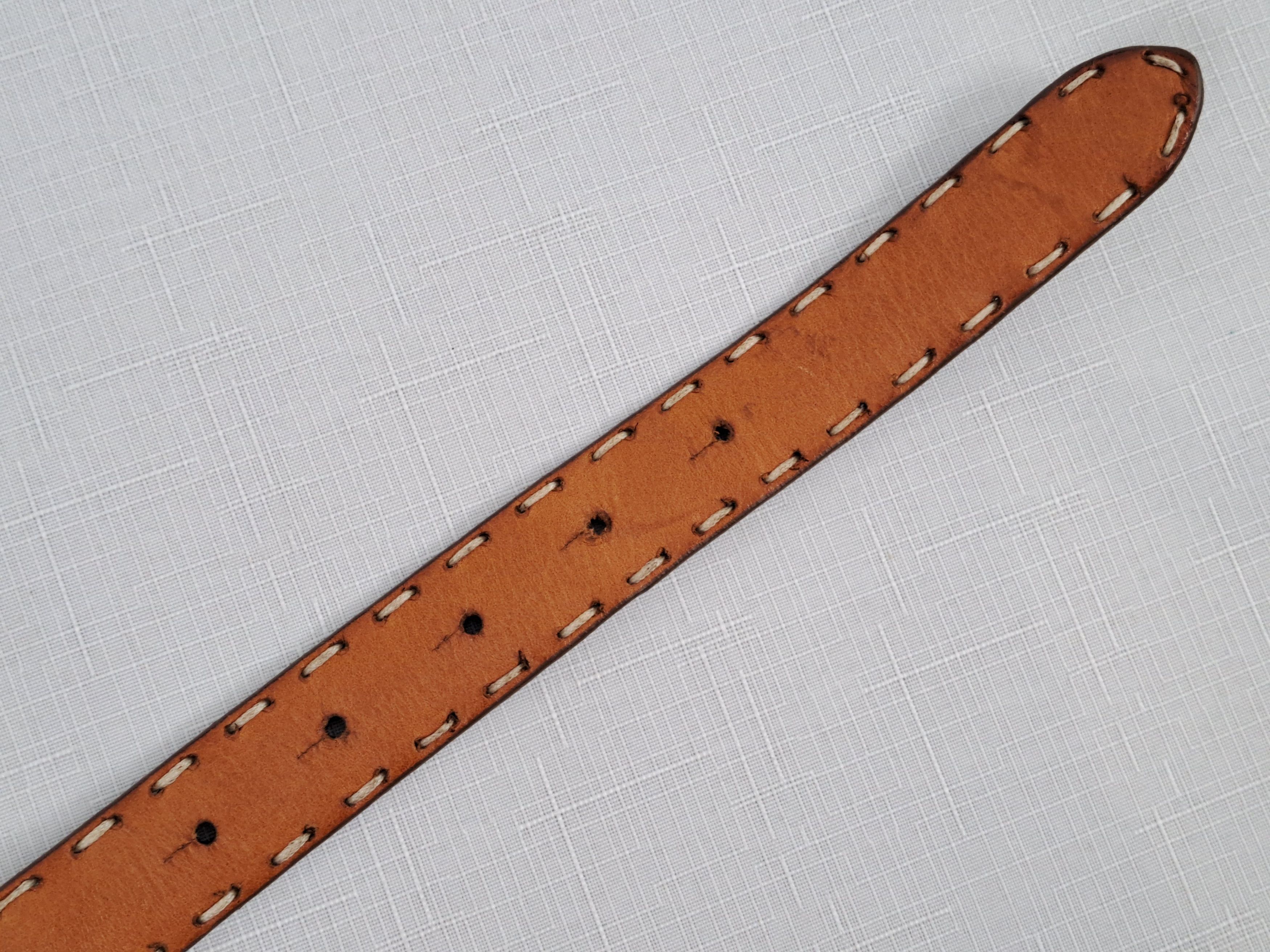 Other Reptile's House leather belt. Made in Italy. Size ONE SIZE - 13 Thumbnail