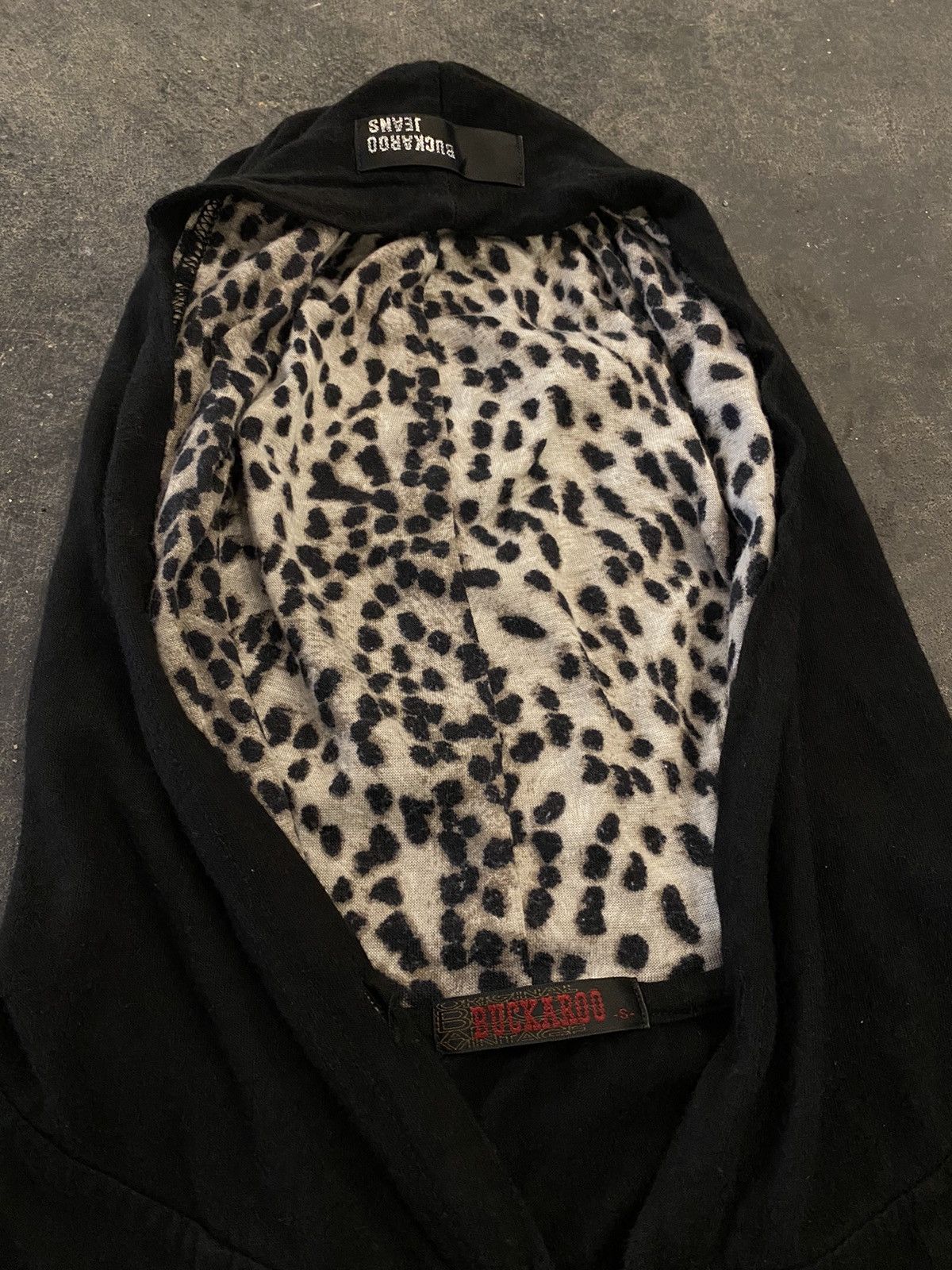 If Six Was Nine Y2k Buckaroo Jeans Hooded leopard ifsixwasnine punk style Size US S / EU 44-46 / 1 - 3 Thumbnail