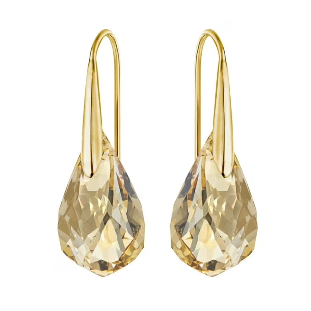 Swarovski Swarovski Energic drop earrings Brown, Gold-tone plated Size ONE SIZE - 2 Thumbnail