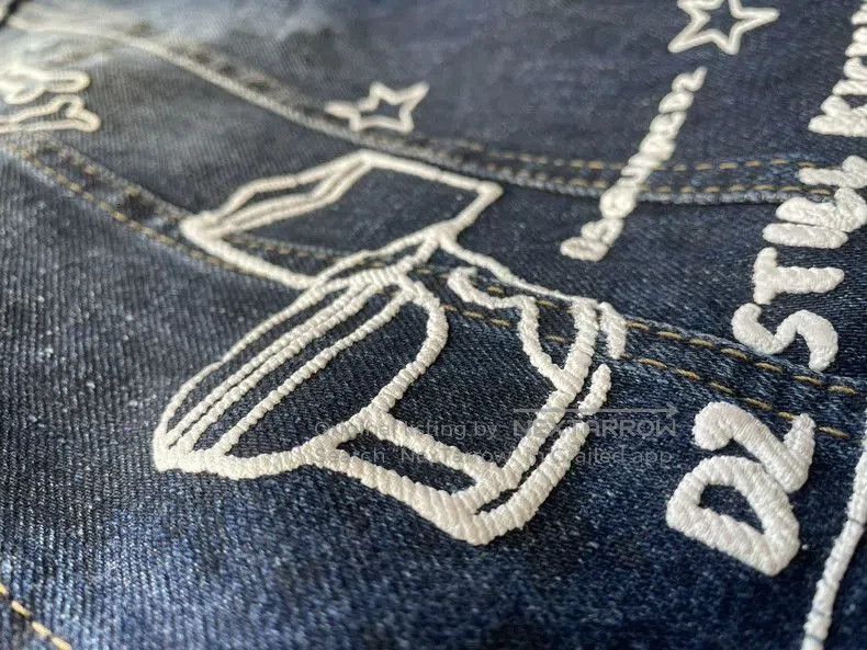 Dsquared2 DSquared2 Denim Jacket Graffiti Monster. Size US L / EU 52-54 / 3 - 4 Thumbnail