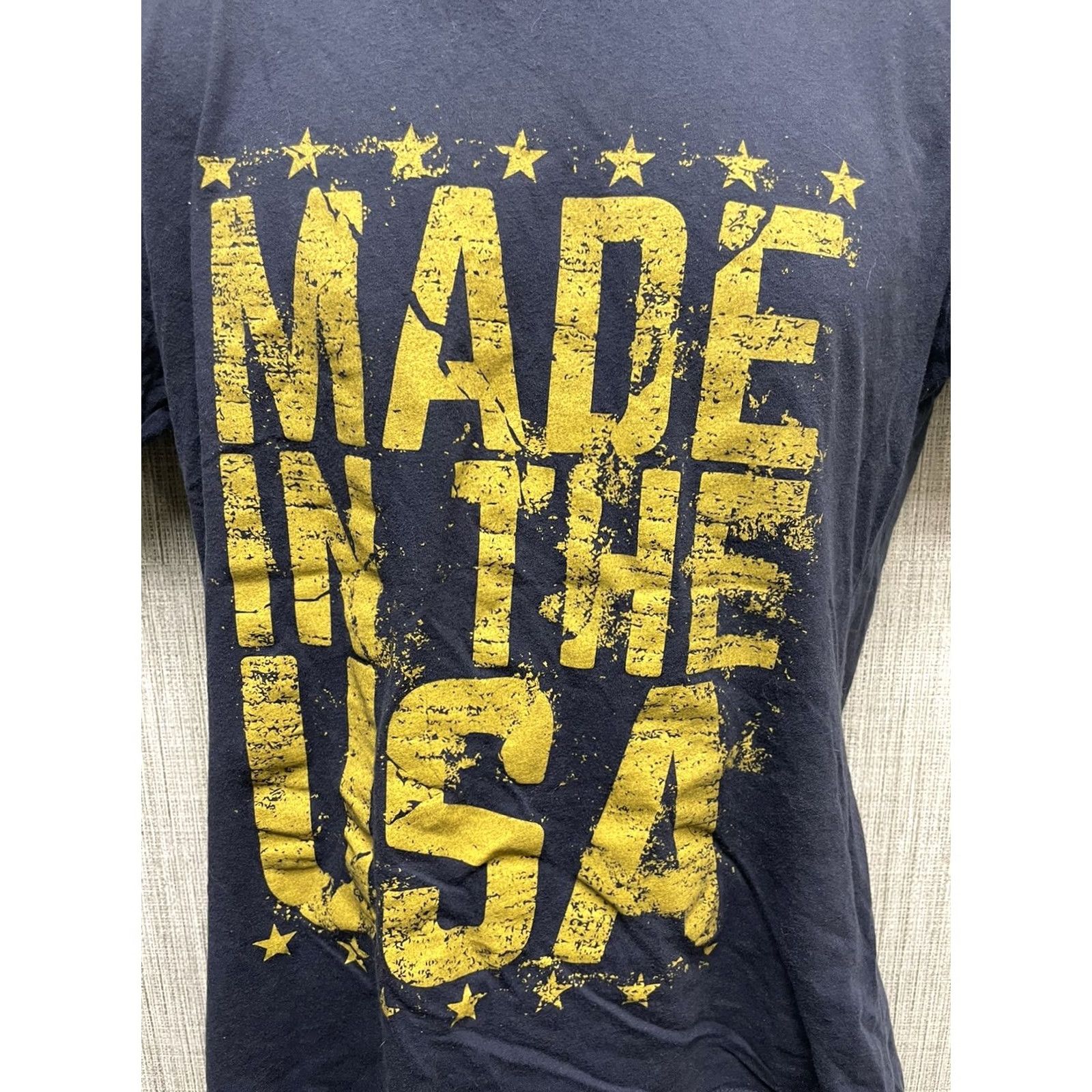 Vintage Grunt Style T-Shirt Mens L 100% Cotton Black Made In The USA Graphic USA The Darkness Shirt Size US L / EU 52-54 / 3 - 2 Thumbnail