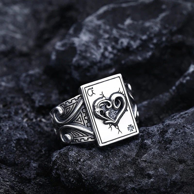 Other Gothic Poker Ring Size ONE SIZE - 1 Thumbnail