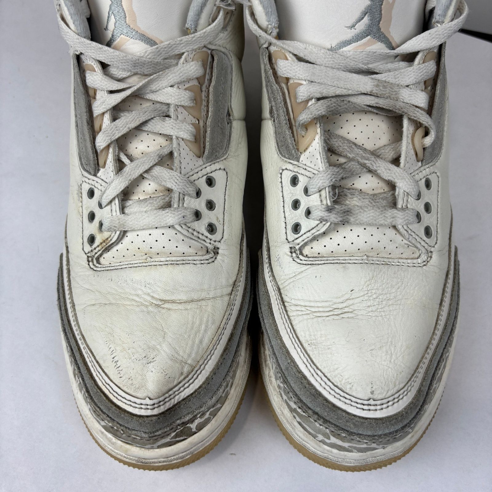 Jordan Brand × Nike Nike Air Jordan 3 Retro Craft Ivory Sneakers Shoes Men's 10 Size US 10 / EU 43 - 15 Thumbnail