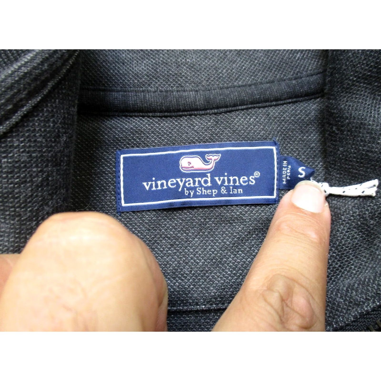 Vineyard Vines Vineyard Vines Quarter Zip Pullover Mens S Black Long Sleeve Performance Top Size US S / EU 44-46 / 1 - 3 Thumbnail