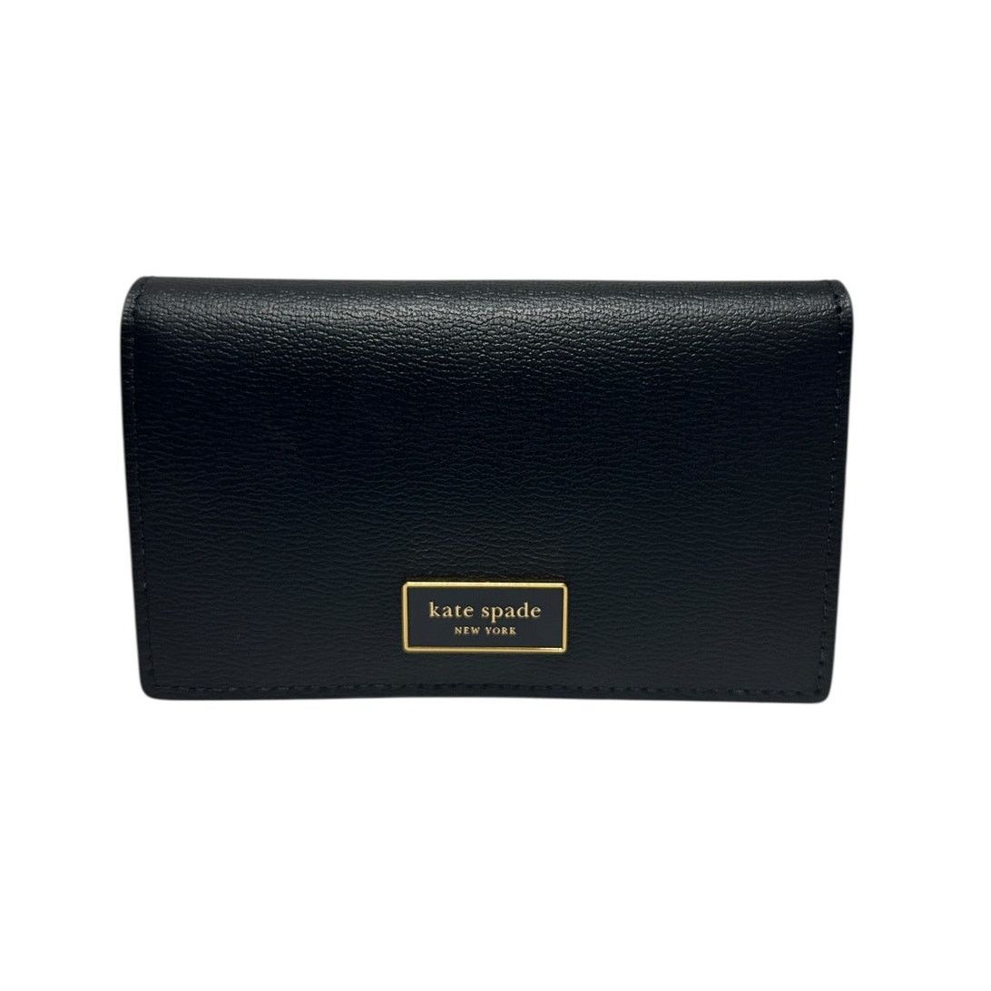 Kate Spade Kate Spade Katy Small Bifold Snap Wallet in Black Size ONE SIZE - 1 Thumbnail