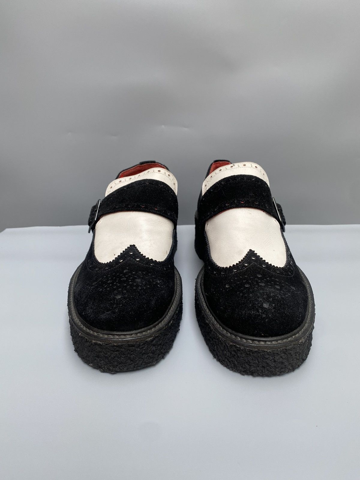 gomme Gome Homme Brogue Loafers Size US 8.5 / EU 41-42 - 3 Thumbnail