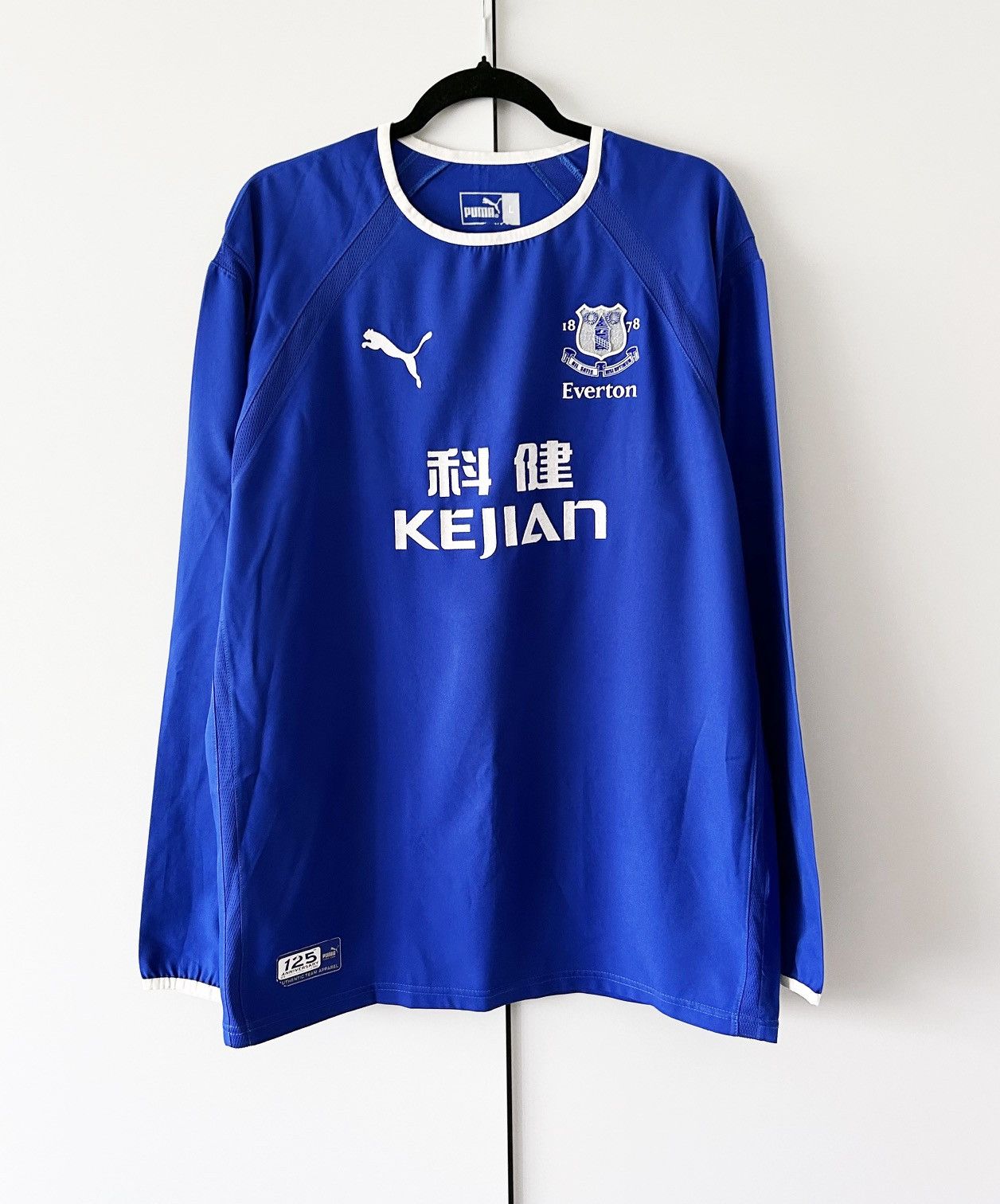 Puma Everton jersey 2003 2004 Ronney #18 puma Size US L / EU 52-54 / 3 - 2 Thumbnail