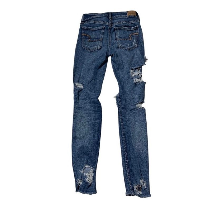 American Eagle Outfitters American Eagle Next Level Stretch Jegging Jeans Women Size 4 Size 27" / US 4 / IT 40 - 12 Thumbnail