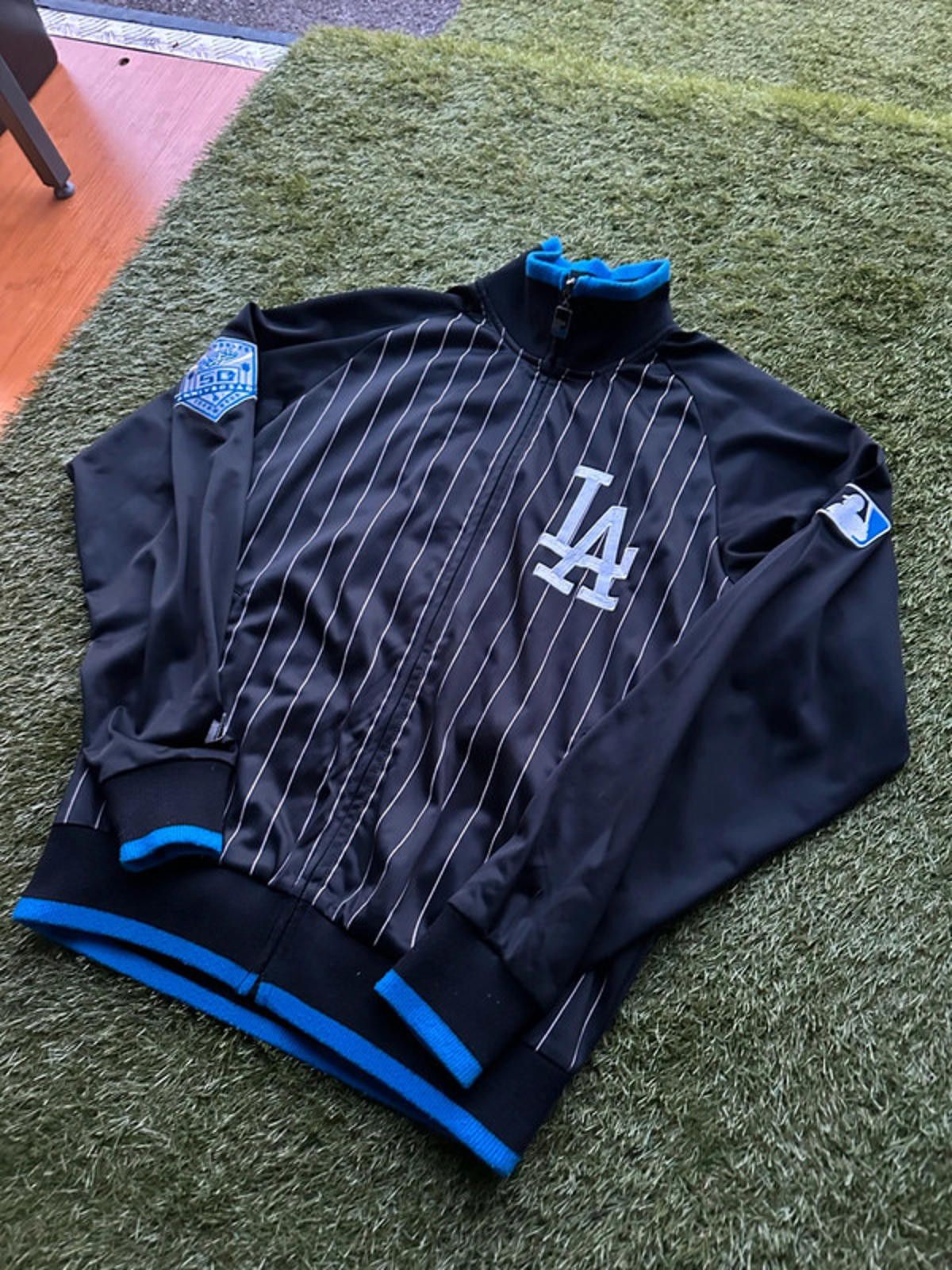 Cooperstown Collection Vintage LA Dodgers MLB Cooperstown Track Jacket Size US L / EU 52-54 / 3 - 4 Thumbnail
