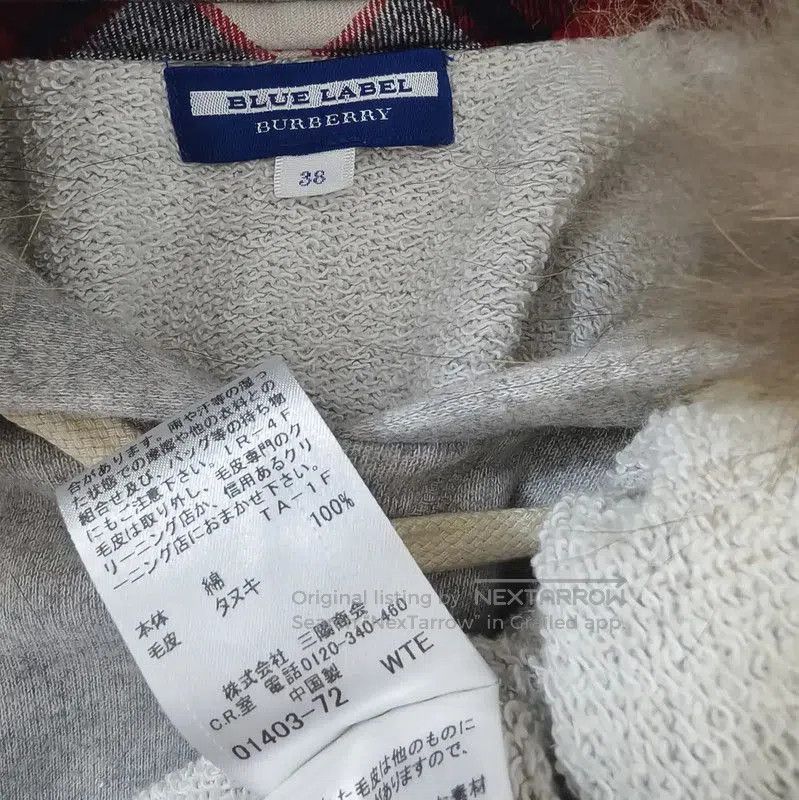 Burberry Burberry Grey Cotton Long Sleeve Dress for Women. Size M / US 6-8 / IT 42-44 - 8 Thumbnail