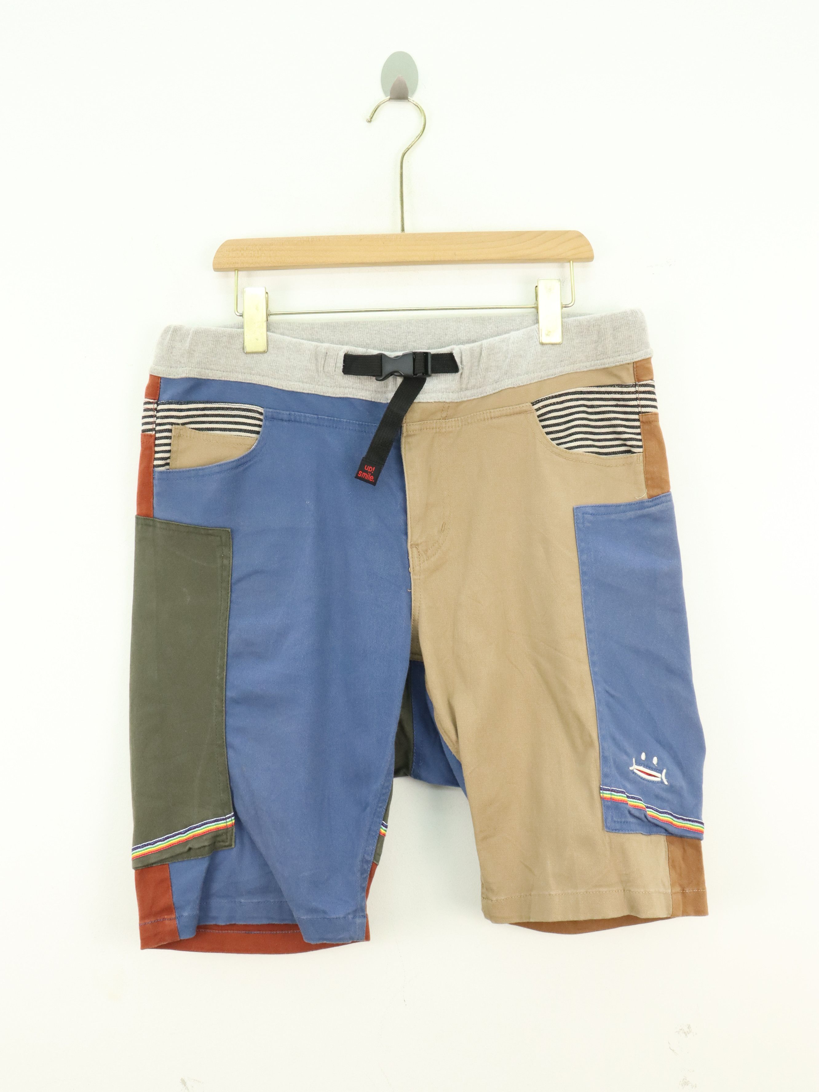 Japanese Brand Up! Smile Multi Color Short Pant Size US 34 / EU 50 - 11 Thumbnail