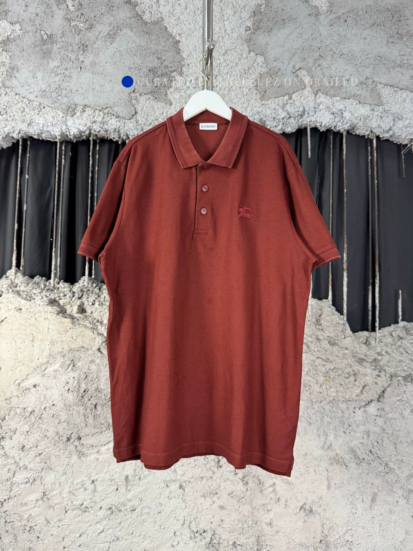 Burberry Classic Brown Polo Shirt in XXL Size US XXL / EU 58 / 5 - 1 Thumbnail