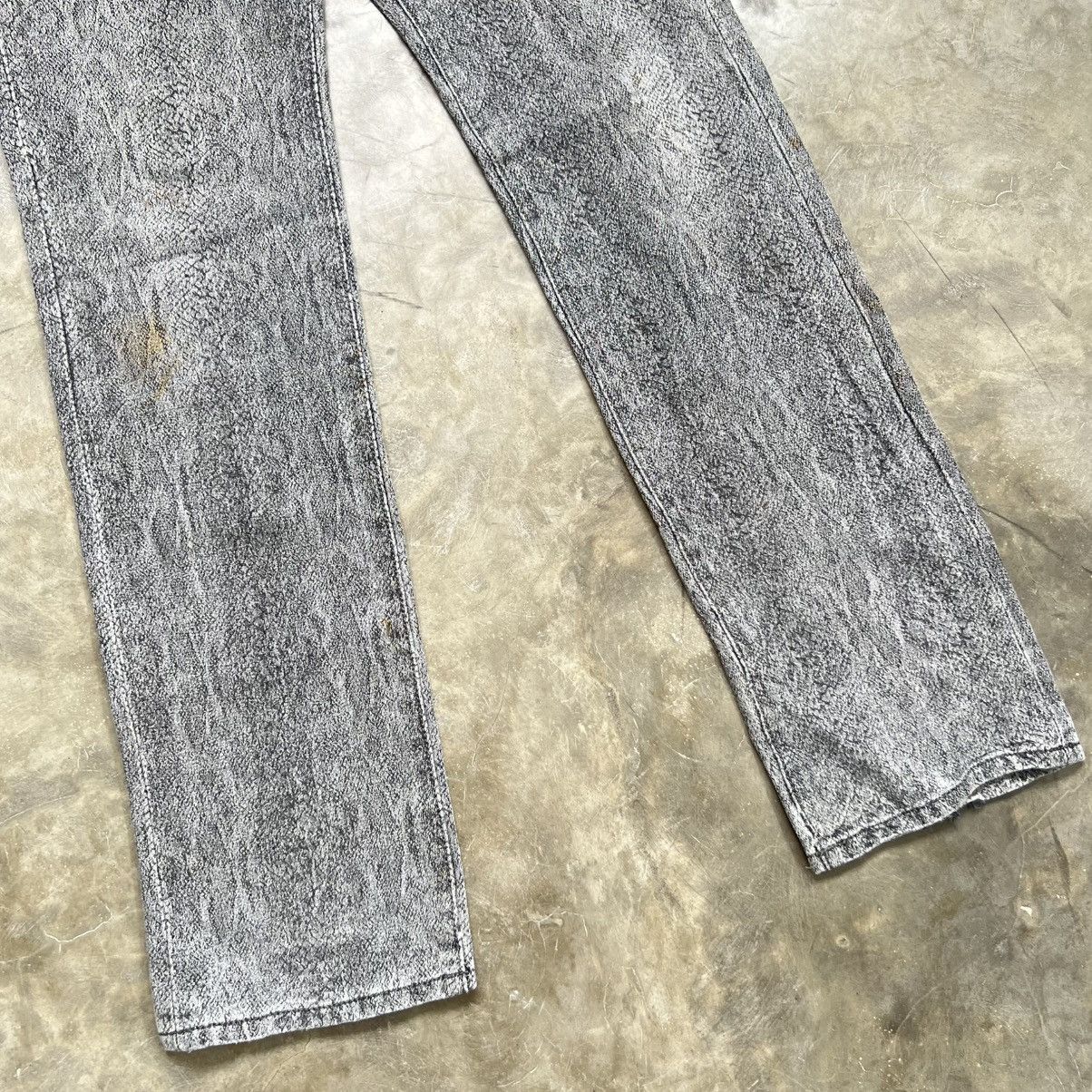 If Six Was Nine 2000s Custom Culture Snake Skin Texture Pants Size US 29 - 5 Thumbnail
