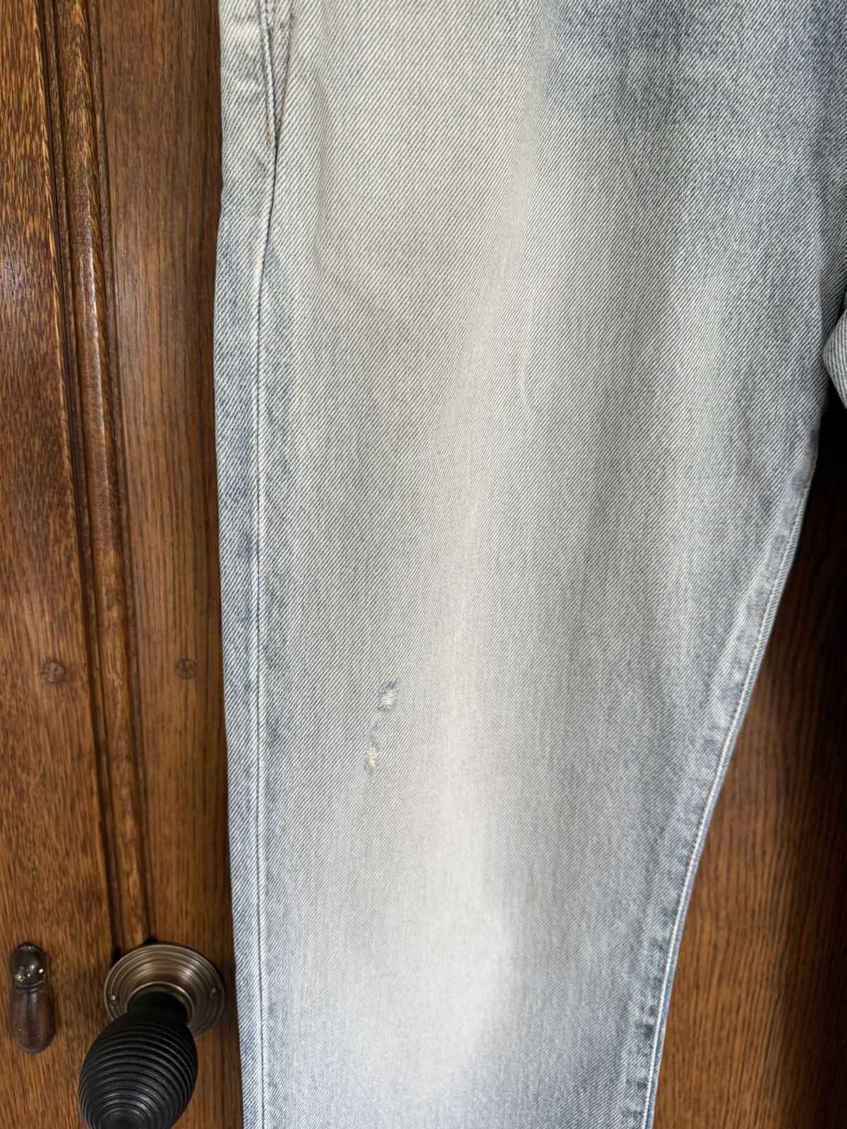 Saint Laurent Paris SS23 Saint Laurent distressed slim jeans Santa Monica 31 Size US 31 - 15 Thumbnail