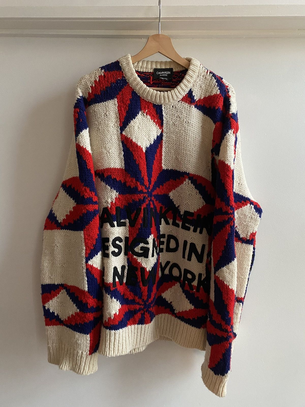 Calvin Klein 205W39NYC × Raf Simons CK205W39NYC FW18 Handmade Star ...