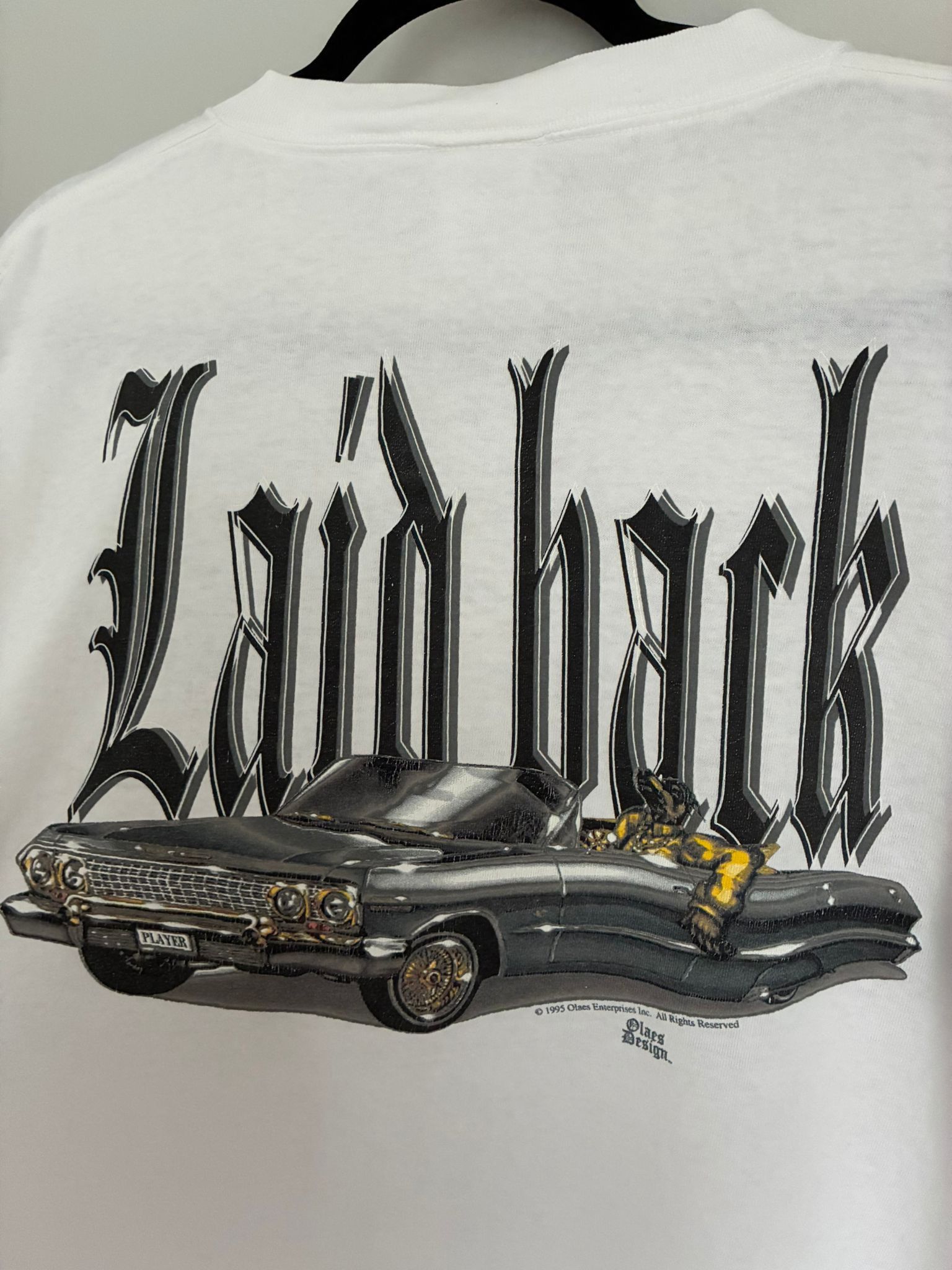 Vintage Rollin Hard tee 90s Laid Back Olaes Design Dogg cali rare Size US XL / EU 56 / 4 - 9 Thumbnail