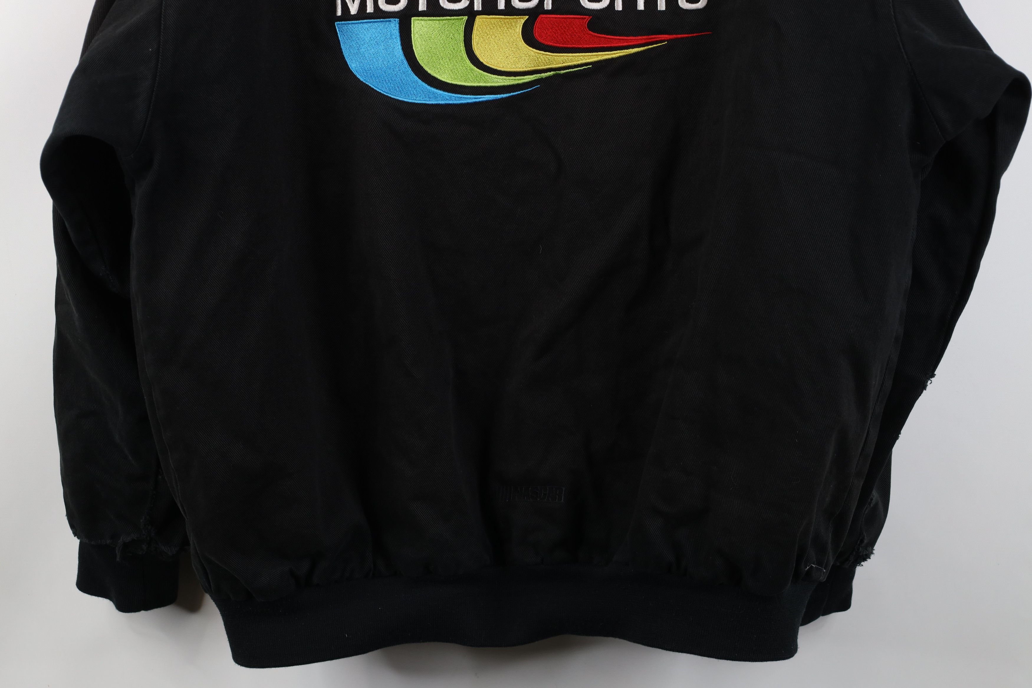 Vintage Vintage 90s Y2K NASCAR Gordon Fire Flames Pit Crew Jacket Size US L / EU 52-54 / 3 - 17 Thumbnail