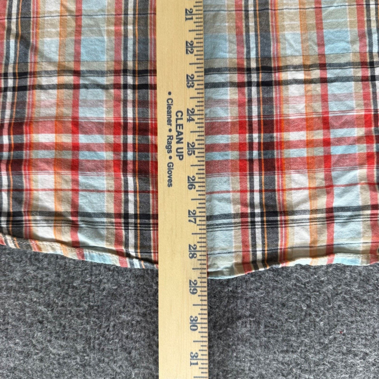 KAVU KAVU Shirt Mens Large Plaid Short Sleeve Hiking Outdoor Size US L / EU 52-54 / 3 - 6 Thumbnail