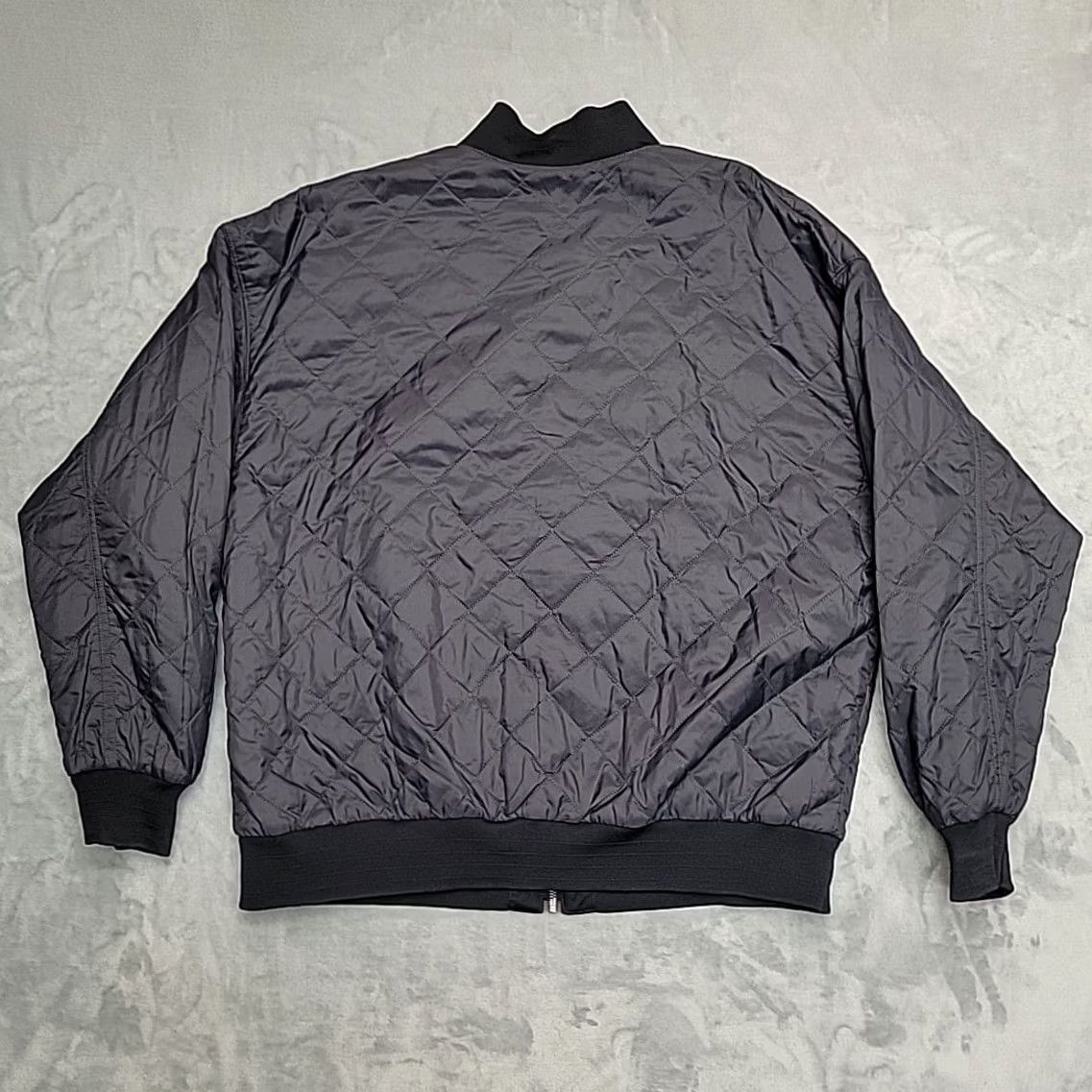Nike Nike Jacket Men L Black Reversible Quilted Bomber MA1 Flight Streetwear Techwear Size US L / EU 52-54 / 3 - 2 Thumbnail