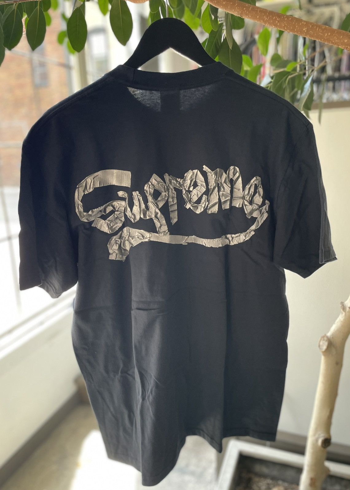 Supreme Supreme Tape Tee Size US L / EU 52-54 / 3 - 2 Thumbnail