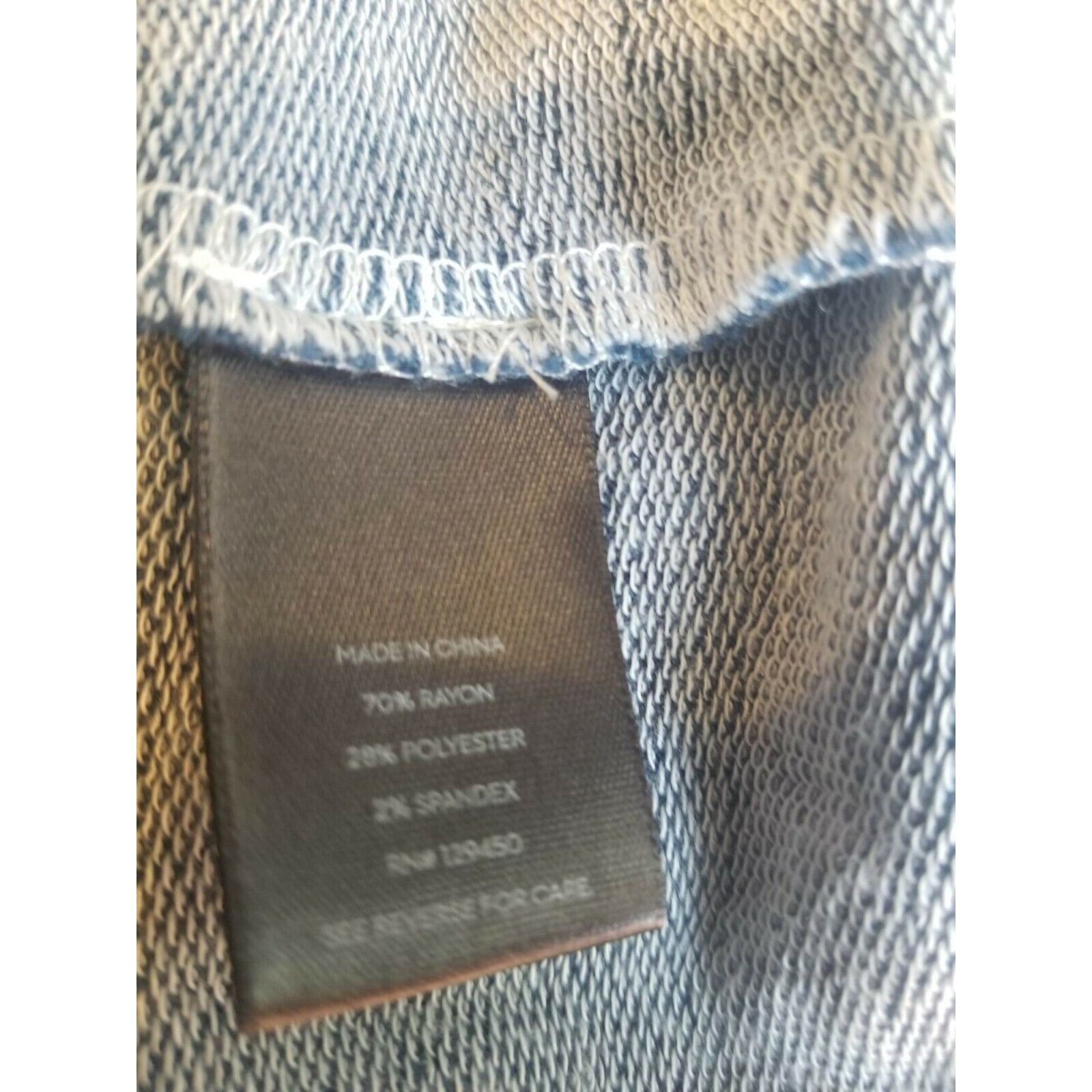 Other ⭐Womens Indigo Shibori Tie Dye Pullover Sweatshirt White Dol Size XS / US 0-2 / IT 36-38 - 7 Thumbnail