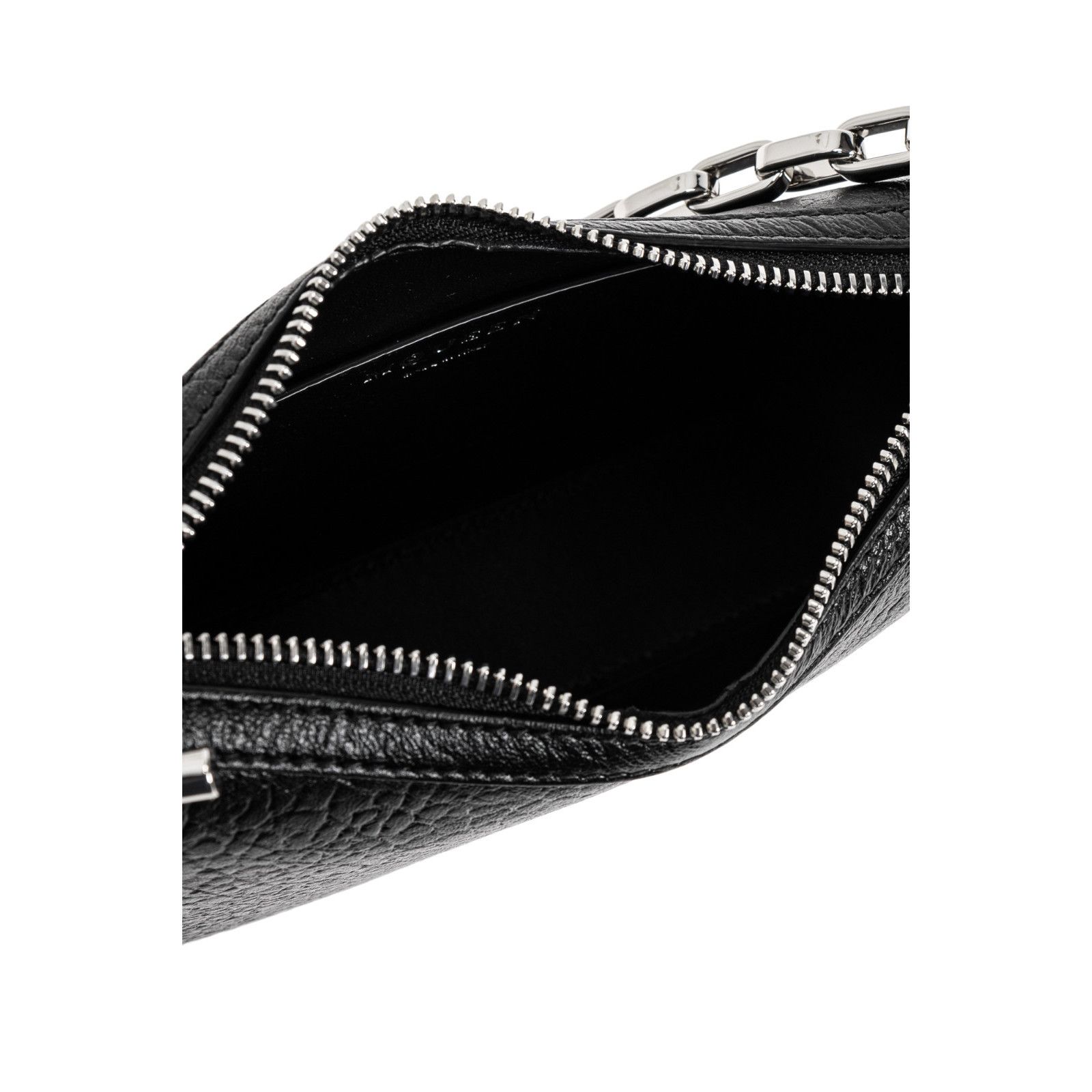 Alexander McQueen ALEXANDER MCQUEEN Mini T-Bar Black Leather Chain Shoulder Ba Size ONE SIZE - 4 Thumbnail