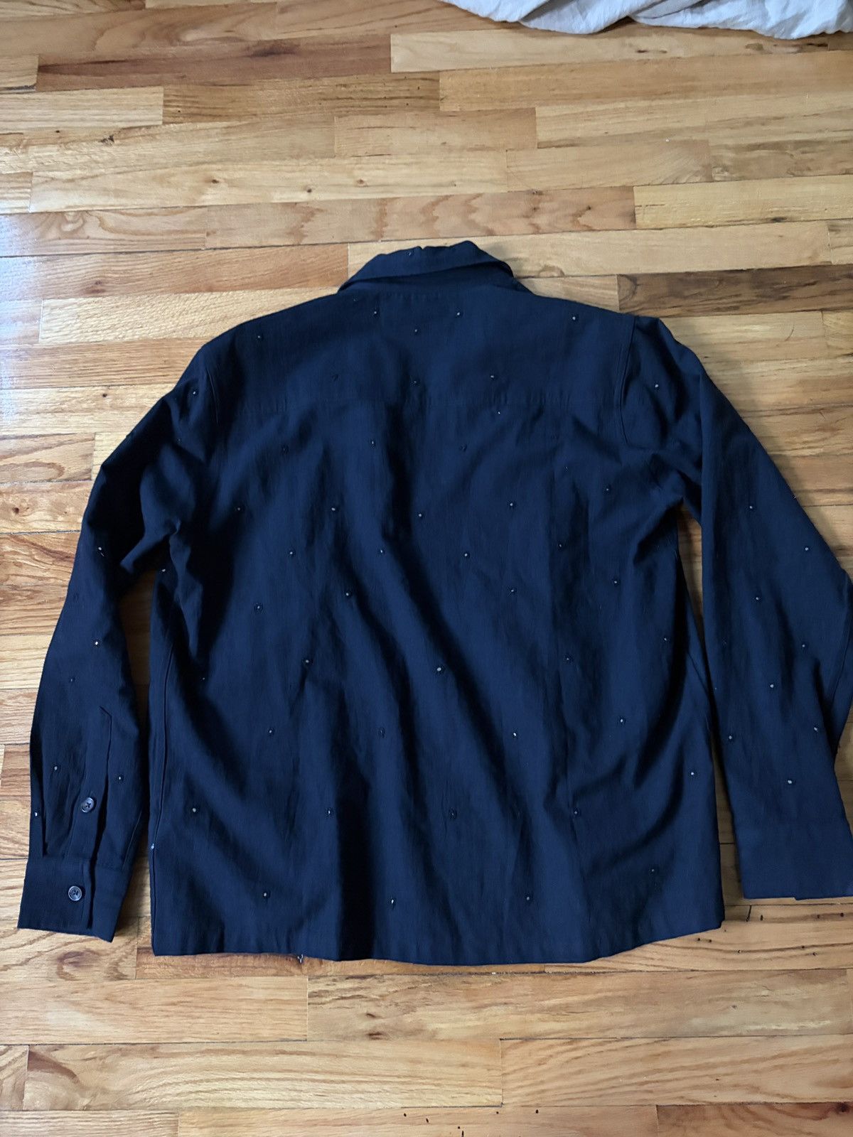 Kartik Research Box Mirror Shirt in Black Size US L / EU 52-54 / 3 - 3 Thumbnail