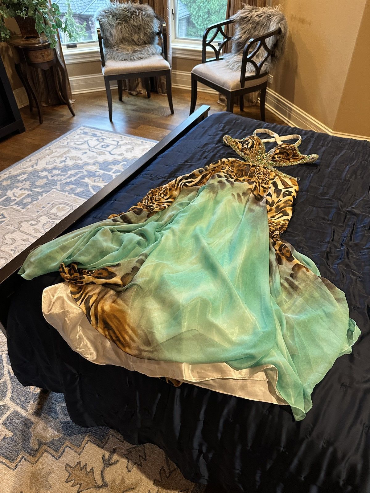 Other Leopard Gown Size S / US 4 / IT 40 - 1 Thumbnail