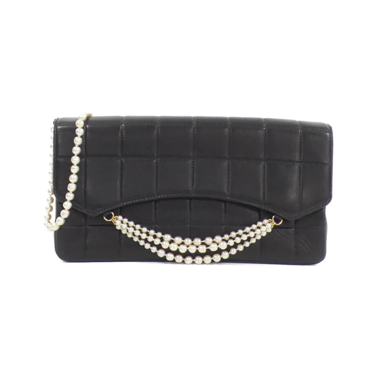 Chanel Chanel Chanel Lambskin Shoulder Bag Leather Shoulder Bag DUTY FREE for USA Size ONE SIZE - 1 Thumbnail