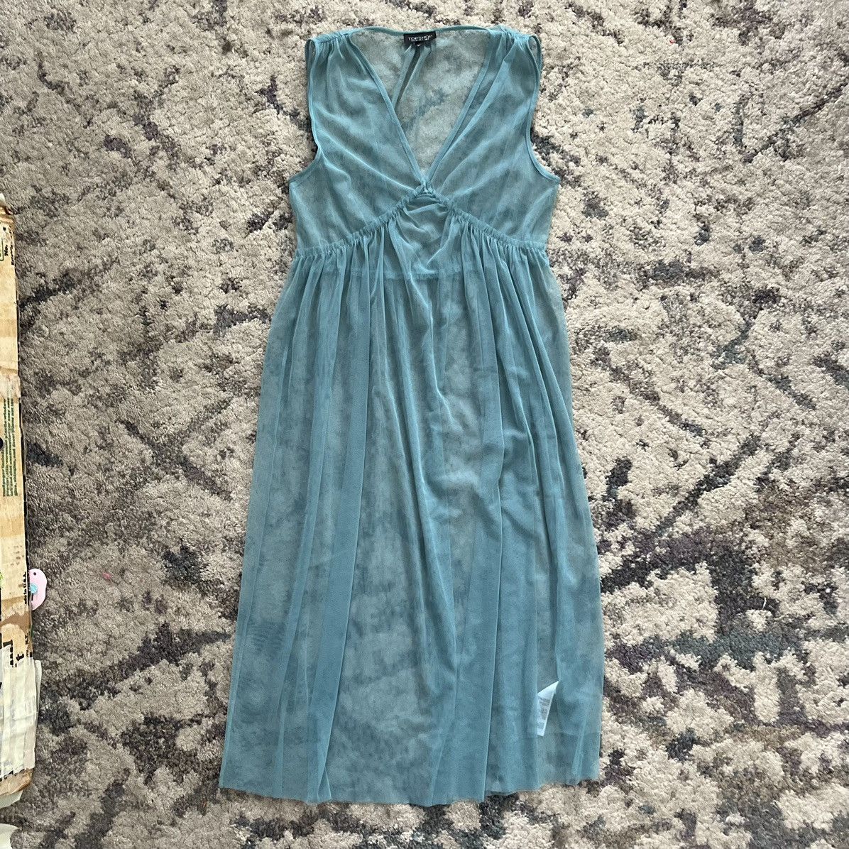 Topshop Mesh Dress